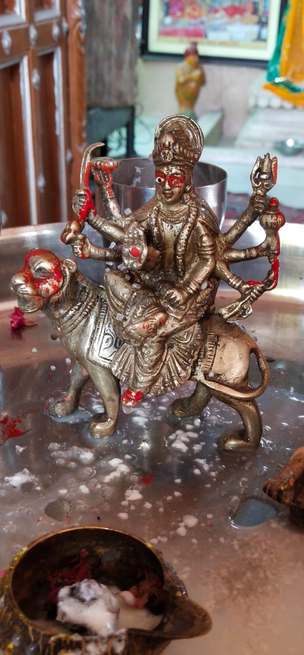 Celebrated according to Durgashtami