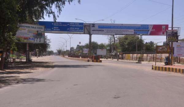 श्रीगंगानगर में चल रहा लॉक डाउन.......देखें खास तस्वीरें