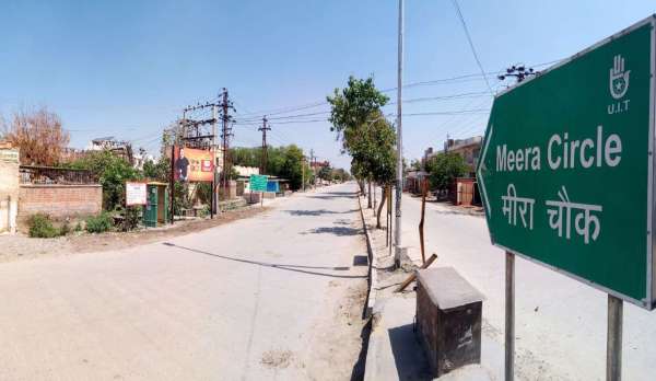 श्रीगंगानगर में चल रहा लॉक डाउन.......देखें खास तस्वीरें