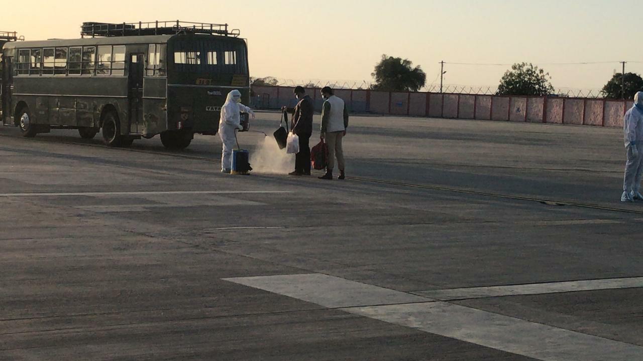 old woman from iran found corona positive at jodhpur military station