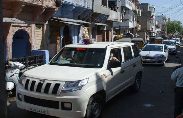 कानून व्यवस्था की जानकारी लेने एडीजी पहुंचे