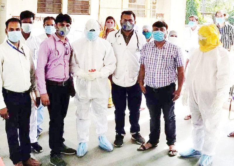 बांसवाड़ा जिले में कोरोना नहीं, लेकिन खौफ बरकरार, संदेह पर चार लोगों के रेंडम नमूने लिए