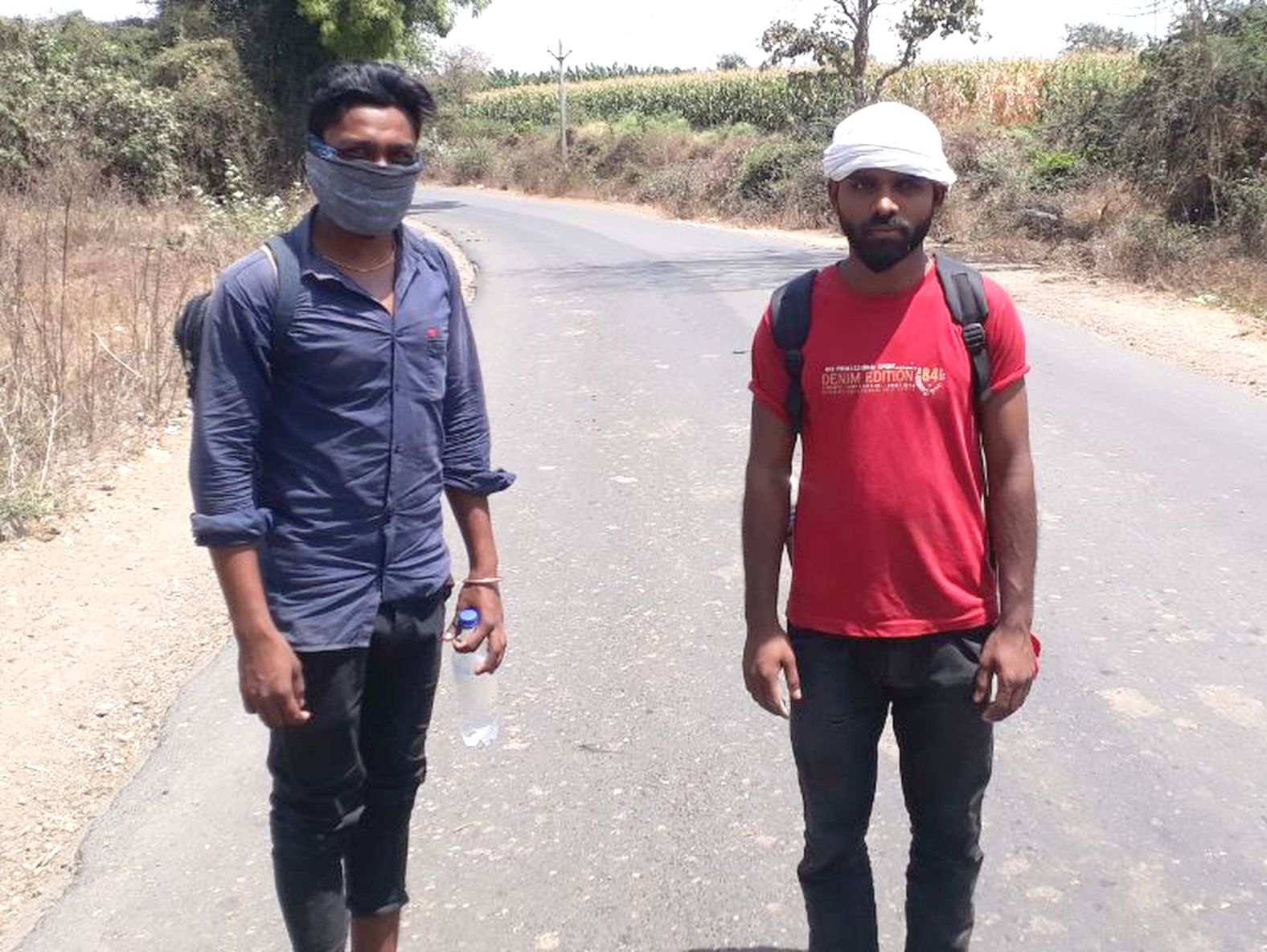 These migrants set foot on foot from Coimbatore and Nashik if no means were found