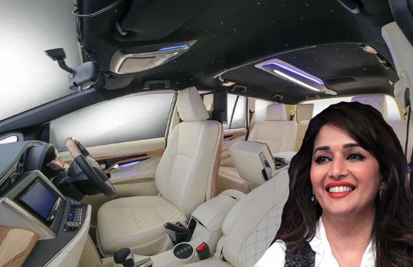 Madhuri Dixin Nene Modified Her Car