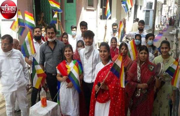  कोरोना की जंग के बीच किया महावीर को याद