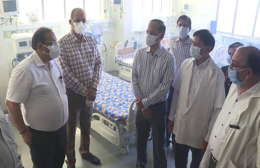 Ahmedabad News, mehsana news : महेसाणा में 100 बेड का कोविड-19 अस्पताल तैयार