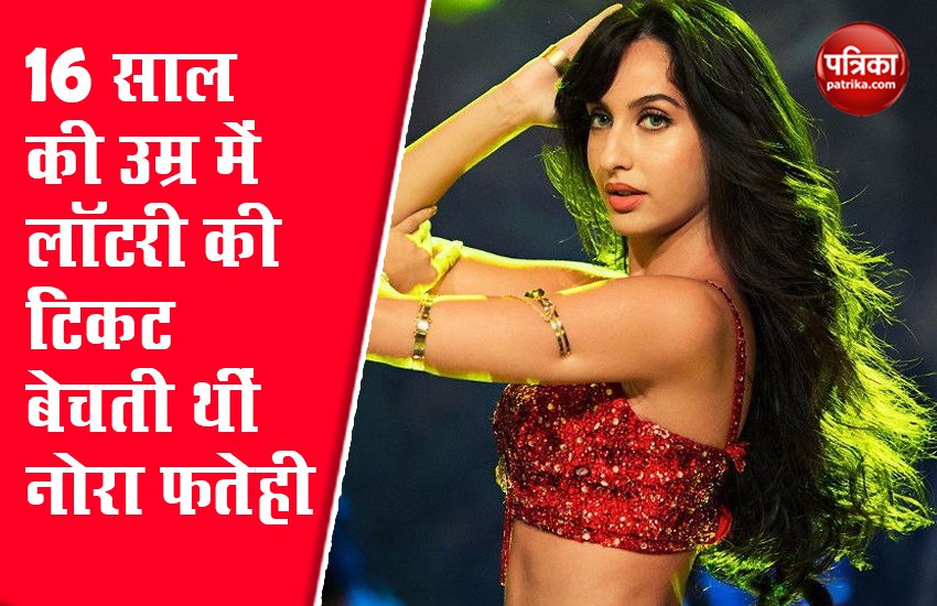 Actress Nora Fatehi Struggle Sell Lottery Tickets at the Age of 16