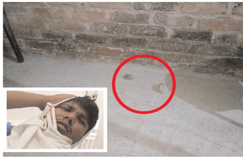 Stones hitting home for four consecutive days at night, one youth inju