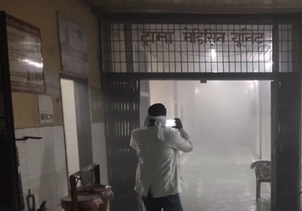 लखनऊ के किंग जार्ज मेडिकल कॉलेज में आग, कोई हताहत नहीं