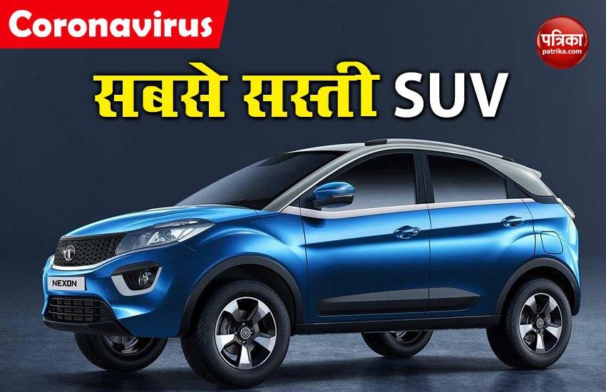 Cheapest Indian SUV