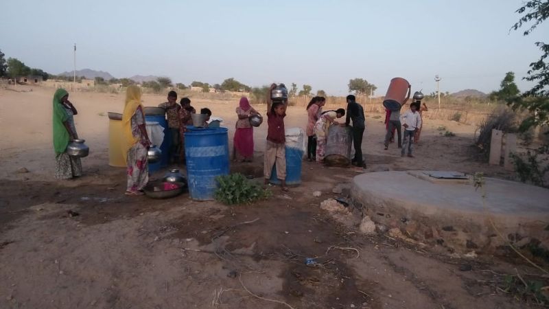 पानी वाली रेल बंद, जीएलआर सूखा, ढाई सौ घरों में पेयजल संकट