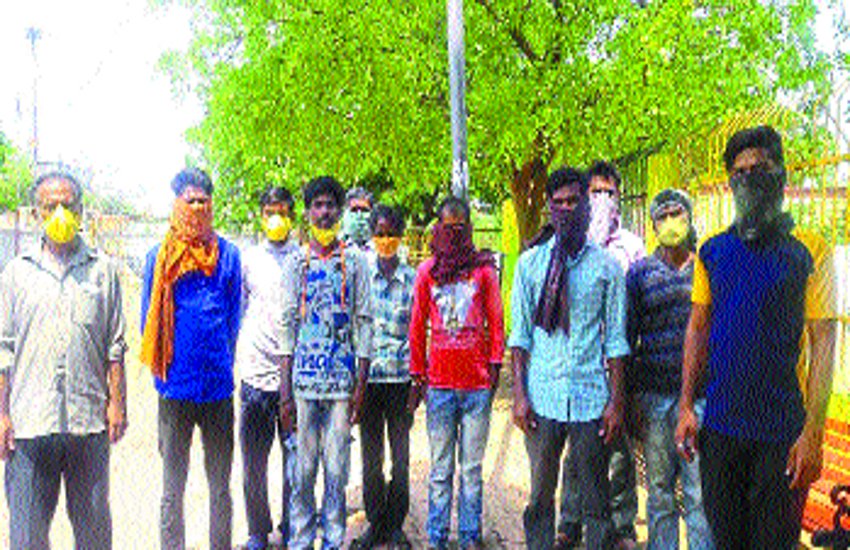 महाराष्ट्र से चने के ट्रक में छुपकर भिलाई आए 11 मजदूर, सभी की जांच रिपोर्ट आई नेगेटिव