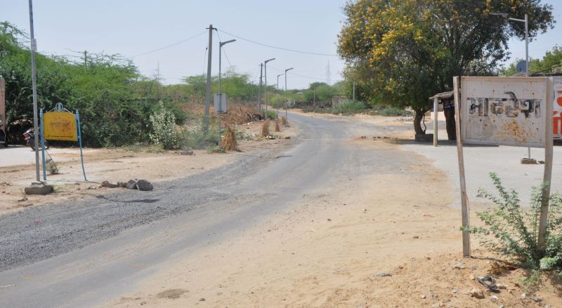 Silence in villages from lock down