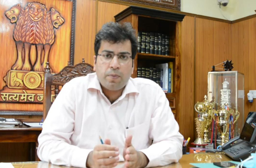 churu collector Sandesh Nayak