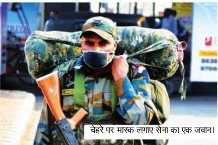 indian military is also dealing with coronavirus pandemic