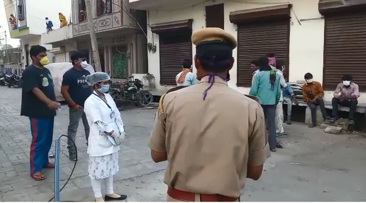 पाली से उज्जैन जा 25 लोगों को स्क्रीनिंग कर छोड़ा