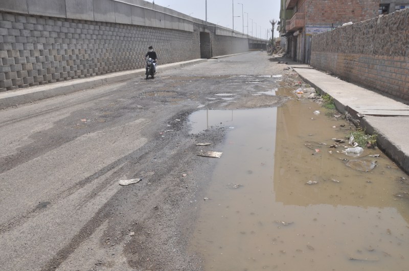 Sweet water flowing in vain