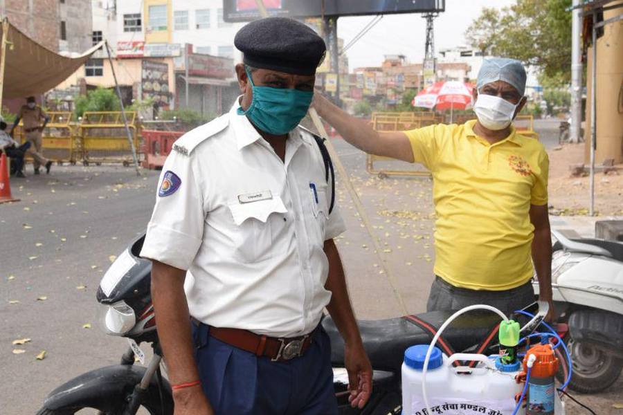 jodhpur policemen and homeguards will stay at hotels during lockdown