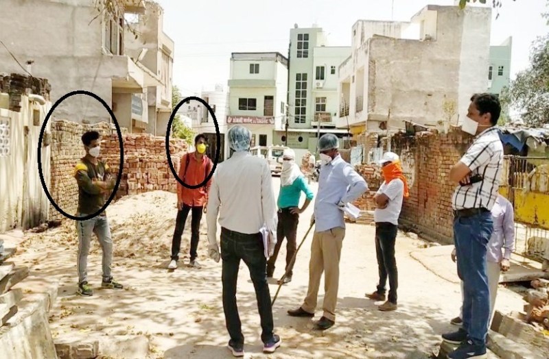 three man came to dabra from indore in lockdown