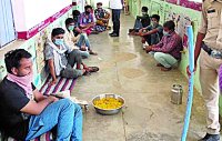 Lockdown-2: Hundreds of laborers from three states are restless