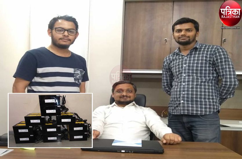 पाली के लाल ने बनाया बॉक्स, जो सब्जी-दूध सबको करता है सेनेटाइज
