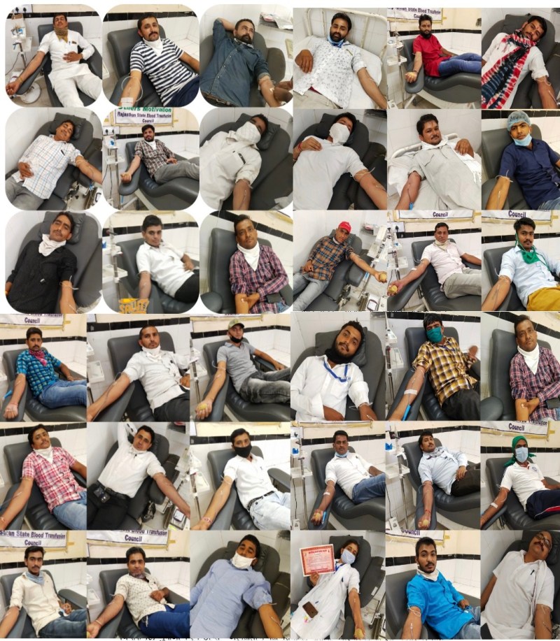 Youth come forward to donate blood