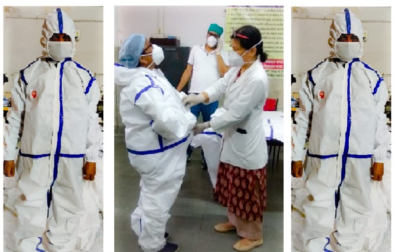 rail coach factory nishatpura will make 4000 PPE dress kit