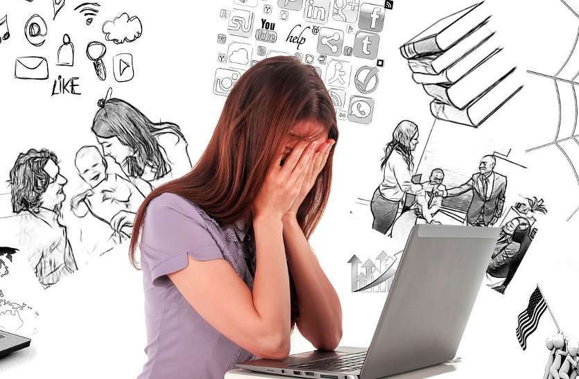 Mobile, laptop, TV increased eye problems in bhilwara