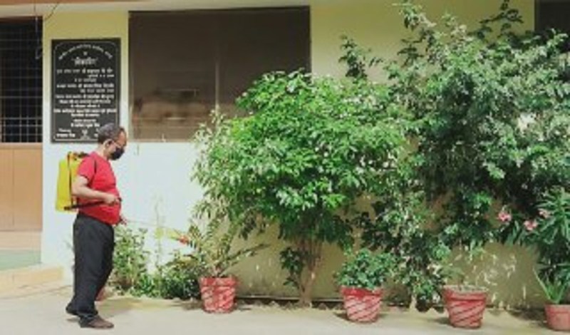 Karmaveer took over the battle against Corona