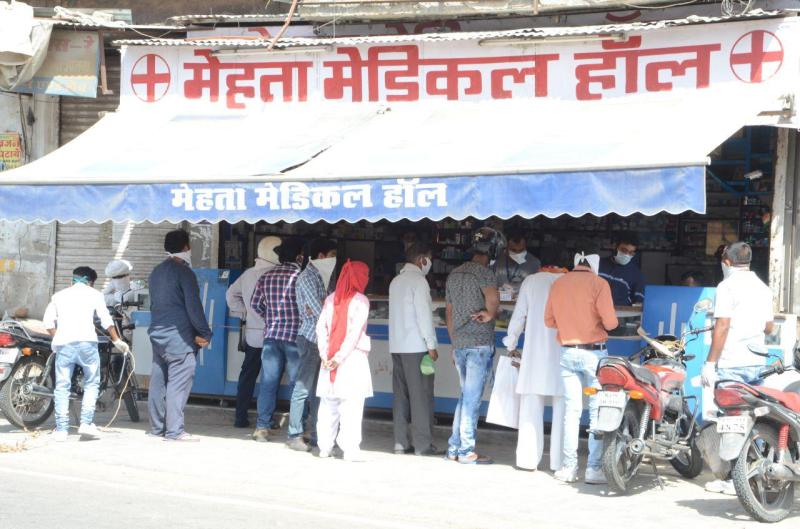 medicines and drugs are not available in jodhpur during lockdown