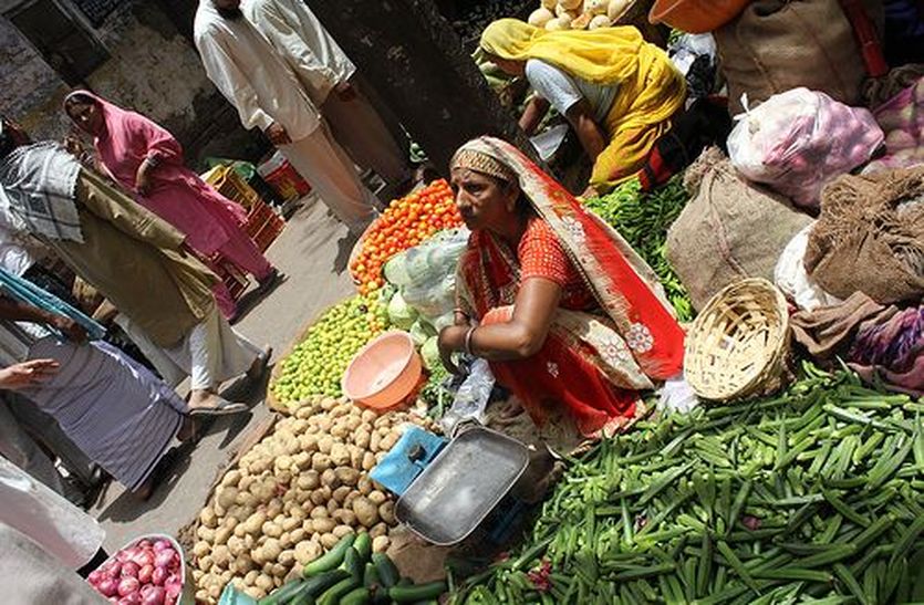 green vegetables and fruits