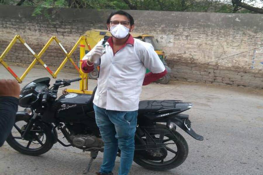 coronavirus :man arrested for violating lockdown and curfew in jodhpur