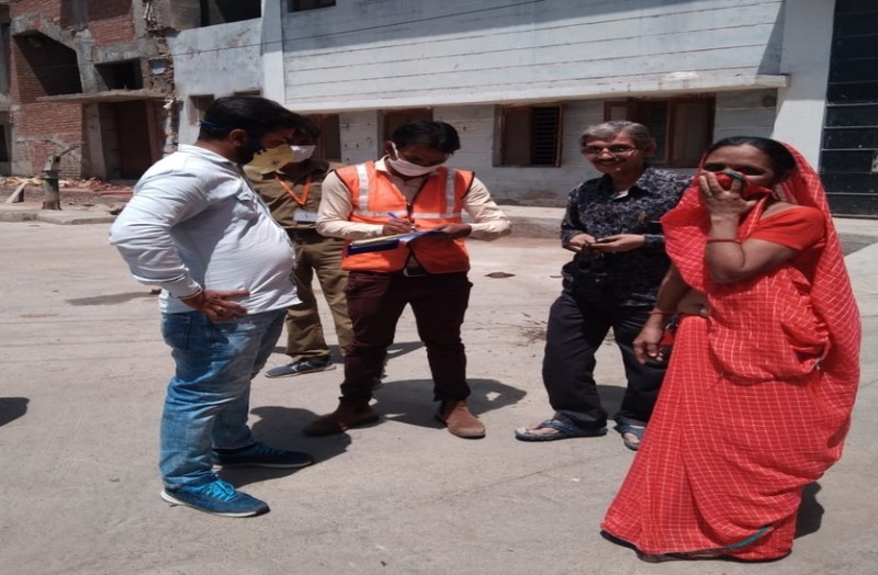 सिरोही नगर परिषद की कार्रवाई : मास्क नहीं पहने पर 26 जनों से वसूला जुर्माना