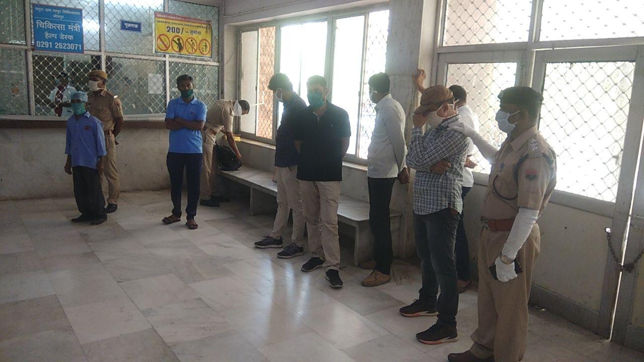 jodhpur police constable died of bullet firing in pali