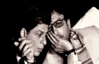Irrfan Khan with Shah Rukh Khan