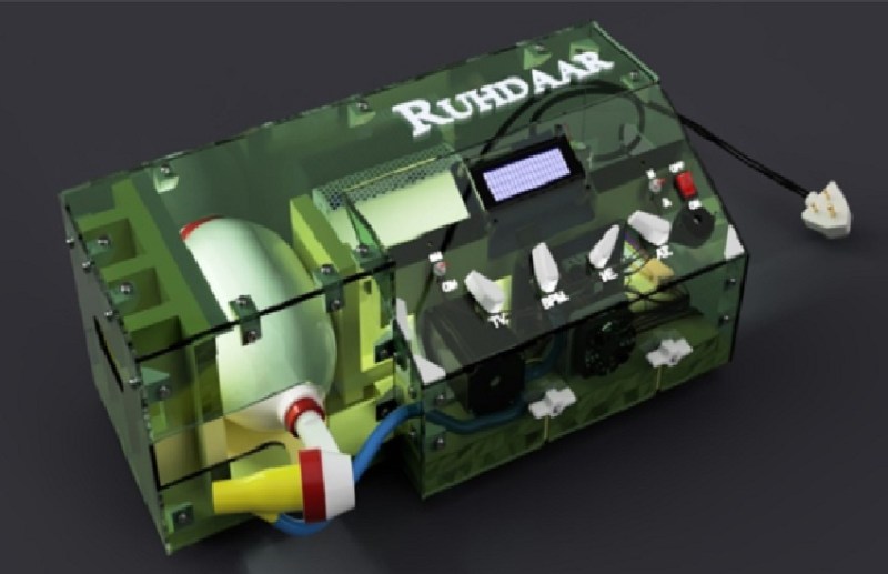 Lockdown2.0: IIT Bombay के छात्रों ने इजात किया RUHDAAR, सबसे सस्ते वेंटिलेटर का दावा...