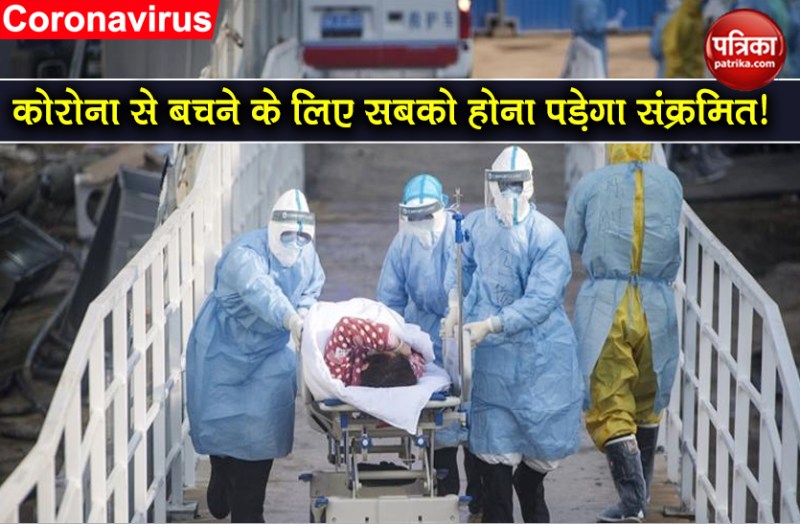 coronavirus plan b of herd immunity for end of covid-19 infected all