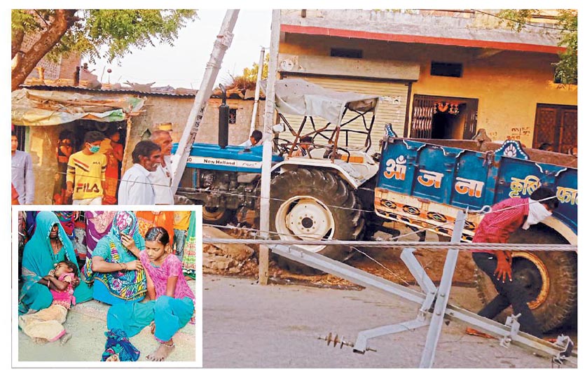 Tractor killed, two sisters injured