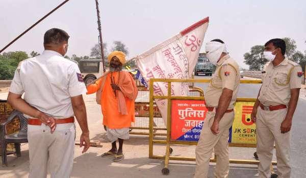 श्रीगंगानगर.लॉकडाउन के चलते दोनों राज्यों ने की सीमा सील........देखें ख़ास तस्वीरें