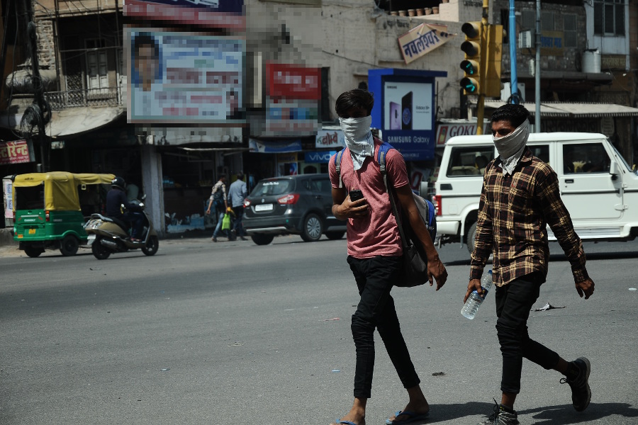 extreme heat wave and summers started in rajasthan