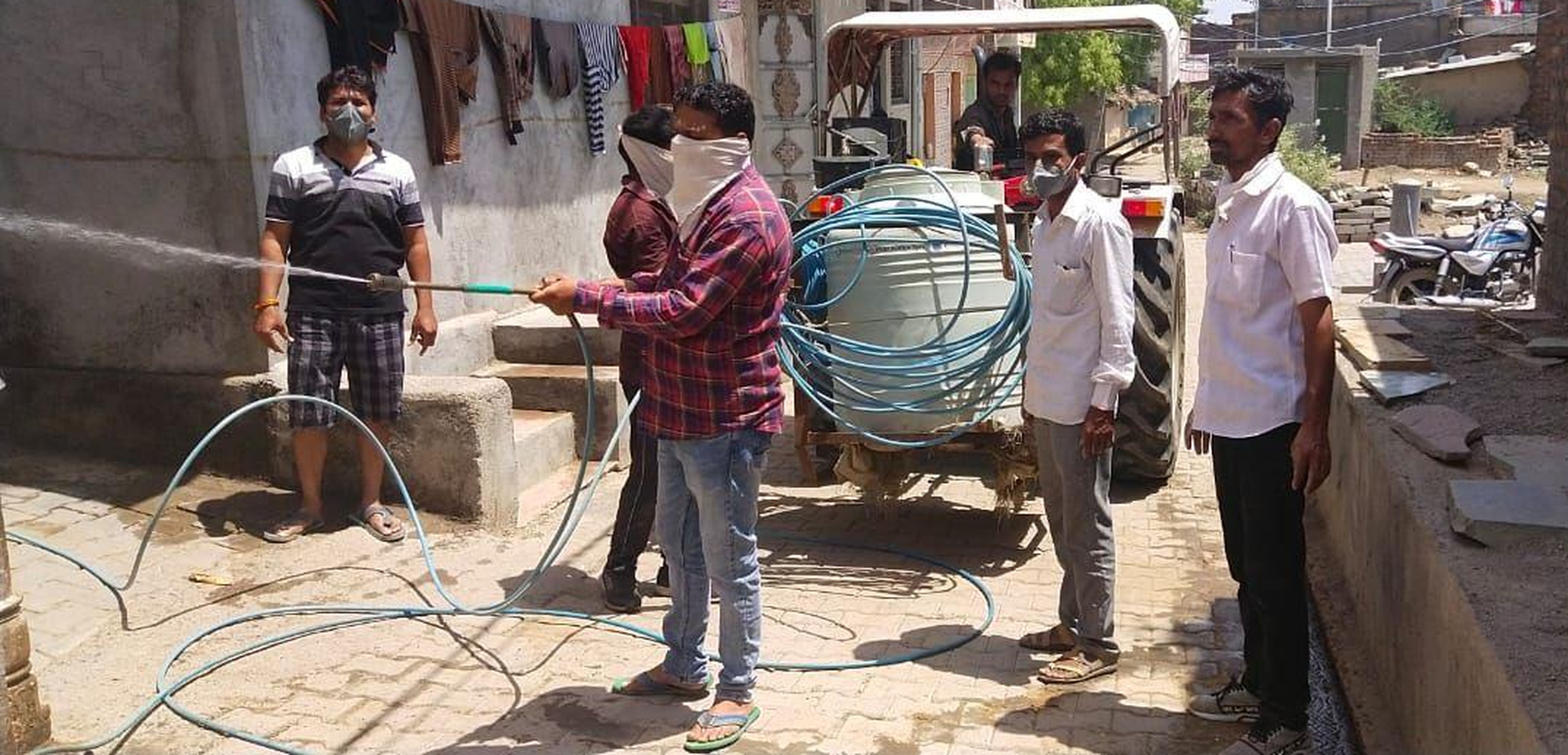 Development officer buys low-quality sodium hypochlorite at double the