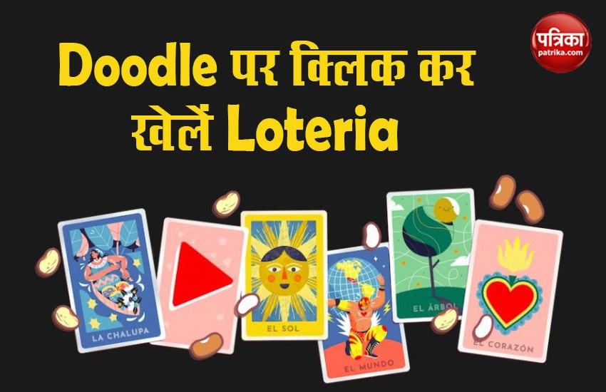 Google Doodle Game Series 2020: Loteria Game Play As Doodle