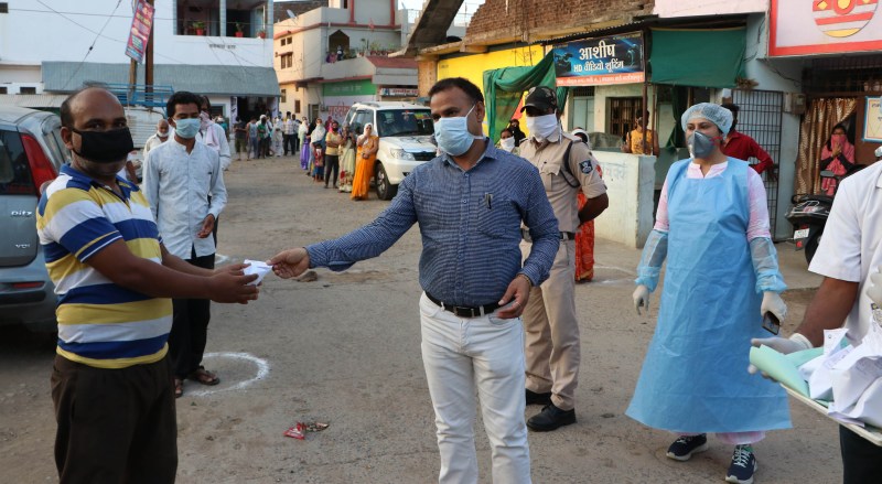 AYUSH department is distributing decoction for increasing immunity