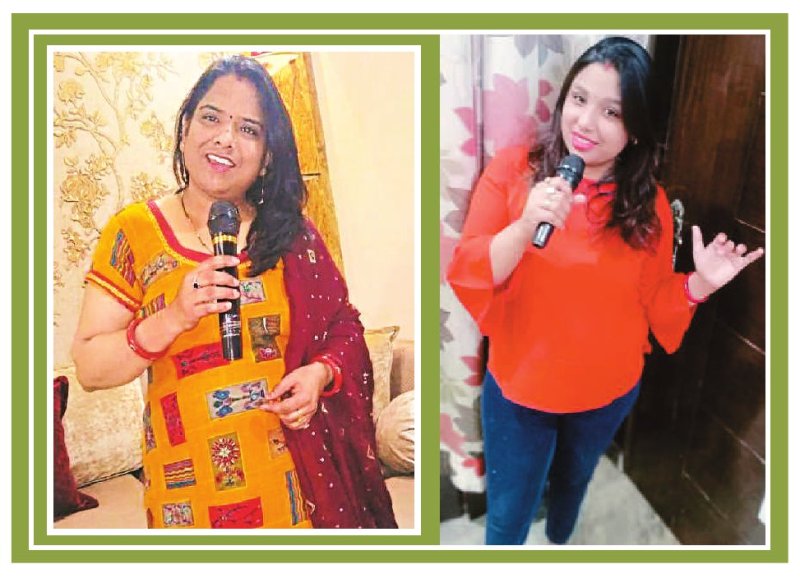 नए और पुराने गाने गाकर बिखेरा आवाज का जादू