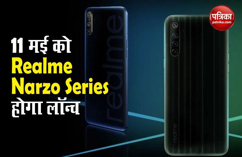 Realme Narzo 10, Narzo 10 A Going to Launch in India on May 11