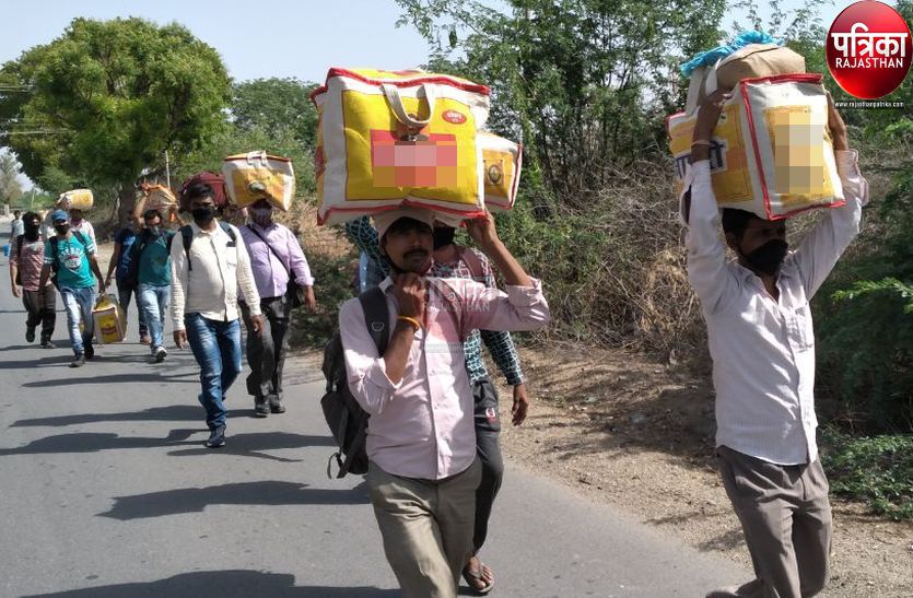 राजस्थान के प्रवासी मजदूरों का कोई धणी-धोरी नहीं, सरकार के साथ आईएएस-आईपीएस ने भी खिंचे हाथ