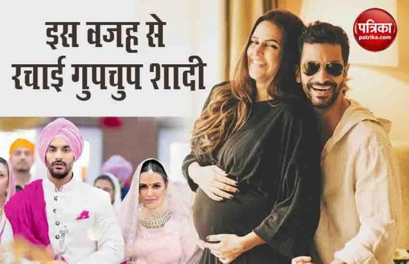 Neha Dupia And Angad Bedi Celebrate 2nd Anniversary