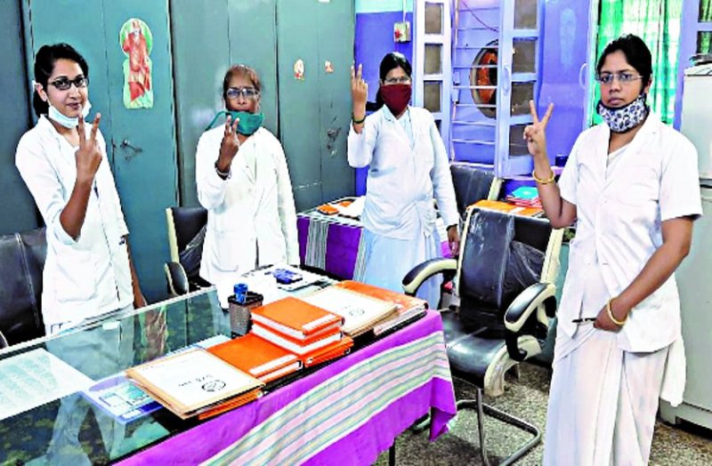 Seva Parmo Dharma: The spirit of service is giving 26 nurses in the city and region with the basic purpose