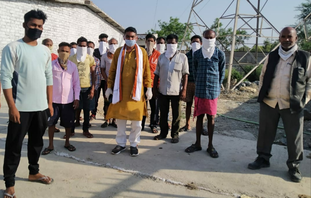 18 workers from Satna district sent to Mahasamund in Chhattisgarh