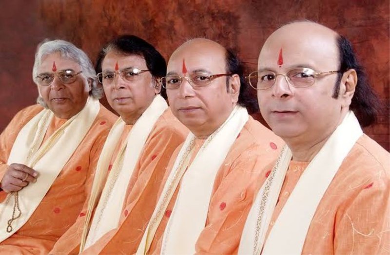 Name of Bhajan singer Sharma bandhu on social media